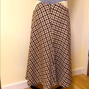 Handmade Vintage Maxi wool one of a kind skirt